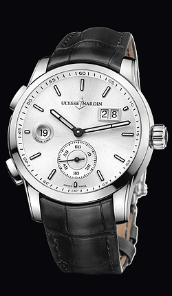 Replica Ulysse Nardin Dual Time Manufacture 3343-126/91 replica Watch